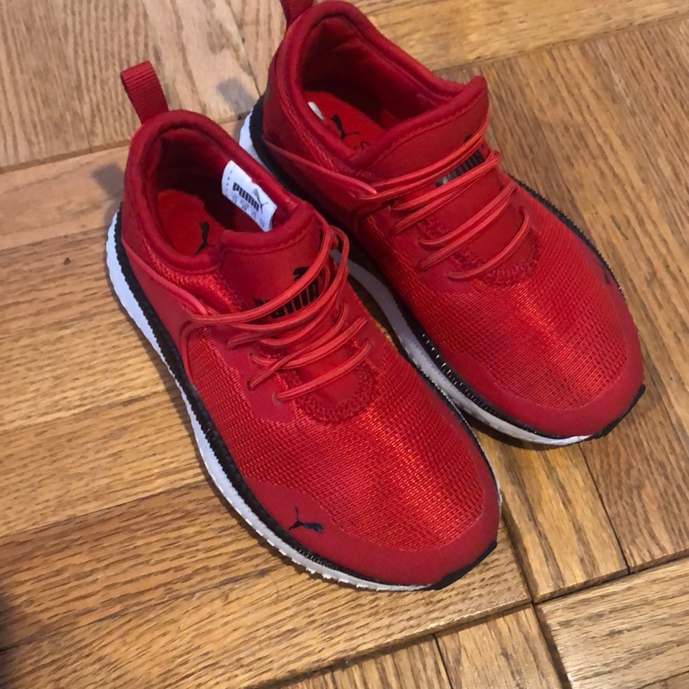 PUMA Unisex Pacer Next Cage AC Kids Sneaker